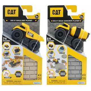 CAT Dig N Build Playset Asst 8oz