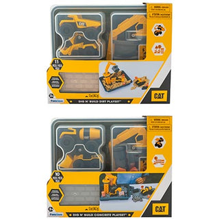CAT Dig n Build Playset Asst 10oz
