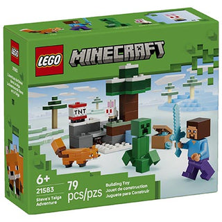 Lego Minecraft Steves Taiga Adventure