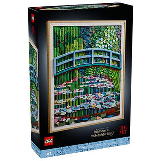 Lego Art Claude Monet – Bridge over a Pond of Water Lilies