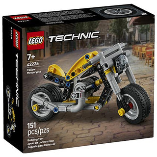 Lego Technic Yellow Motorbike