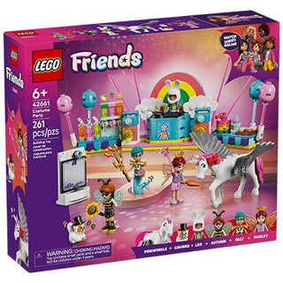 Lego Friends Costume Party with Unicorn and Fairy