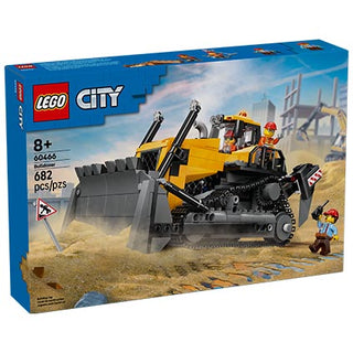 Lego City Big Vehicles Yellow Bulldozer with Front Loader