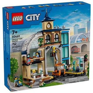 Lego City Trains Central Train Station