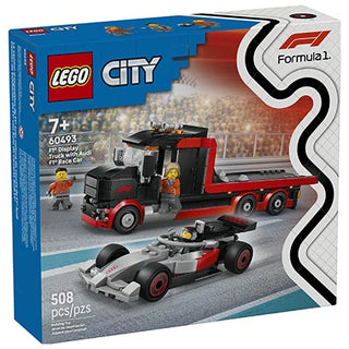 Lego City F1 Display Truck with Audi F1 Race Car