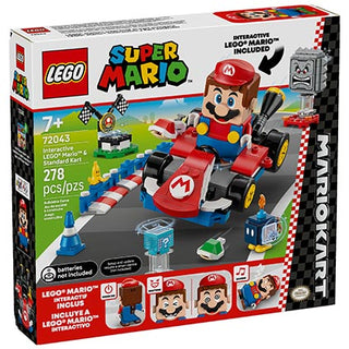 Lego Super Mario Mario Kart Interactive Lego Mario and Standard Kart