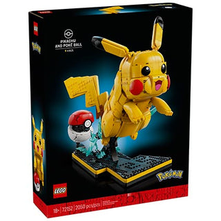 Lego Pokémon Pikachu and Poké Ball