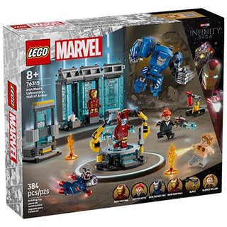 Lego Super Heroes Marvel Iron Man Laboratory Hall of Armor 384pcs