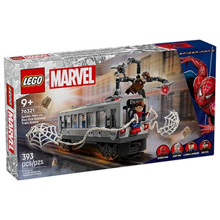 Lego Super Heroes Spider-Man vs. Doc Ock Subway Train Scene