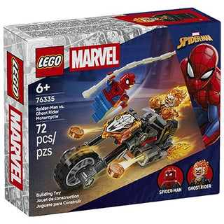 Lego Super Heroes Spider-Man vs Ghost Rider Motorcycle