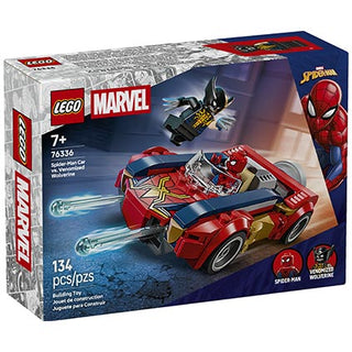 Lego Super Heroes Spider-Man Car vs. Venomized Wolverine