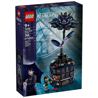 Lego Wednesday Black Dahlia Flower