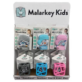 Malarkey Kids Munch Mitt and Chew Cube Starter Pack 15pcs D1