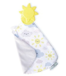 Malarkey Kids MunchIt Blanket Cozy Teether Sunshine