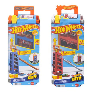 Hot Wheels Lift and Go Parking Garage Playset Asst