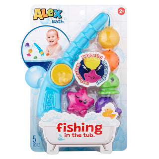 Alex Bath Fishing In The Tub