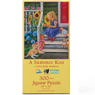 Sunsout Puzzle 300pcs A Summer Kiss