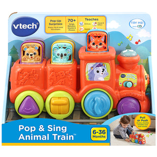 VTech Pop and Sing Animal Train