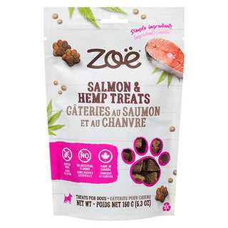 Zoe Salmon and Hemp Dog Treats 150g