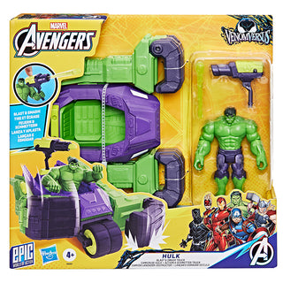 Marvel Avengers 4In Hulk Blast n Smash Truck