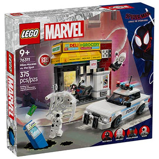 Lego Super Heroes Marvel Spider Verse Miles Morales Vs The Spot 375pcs