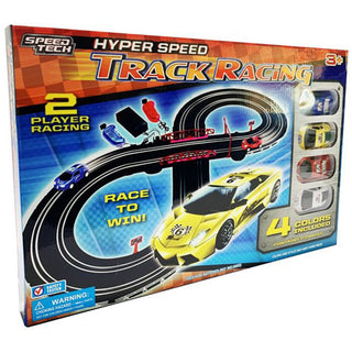 Hyper Speed Track Racing Playset