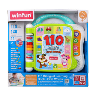 Winfun 110 Bilingual Learning Book First Words