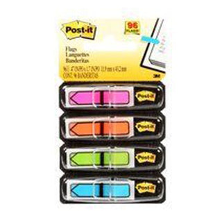 Post It Asst Brights Flags