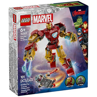 Lego Super Heroes Marvel Iron Man Mech Vs Ultron 101pcs