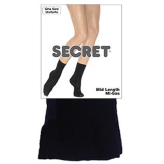 Secret 02643R Mid Length Opaque 1pk Black One Size D3