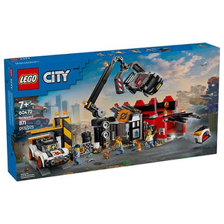 Lego My City Scrapyard With Cars 871pcs
