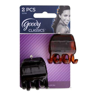 Goody Classics Medium Half Claw Clips Round Top D6