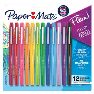 Paper Mate Flair Felt Tip Pen 12pk