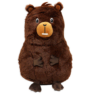 Plush Sitting Animals 12In Beaver