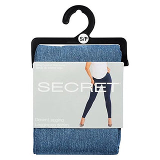 Secret 04400R Denim Legging Comfort Band Dark Denim Lrg