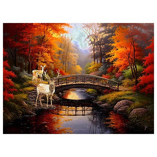 Sunsout Puzzle 500pc Bridge of Serenity