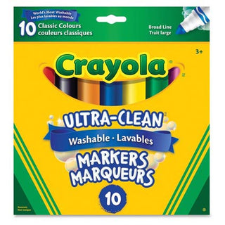 Crayola Ultra Clean Washable Markers 10pk