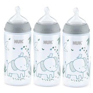 Nuk Smooth Flow Woodland Elephants 10oz 3pk