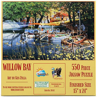 Sunsout Puzzle  550pc Willow Bay