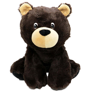Plush Sitting Animals 12In Brown Bear