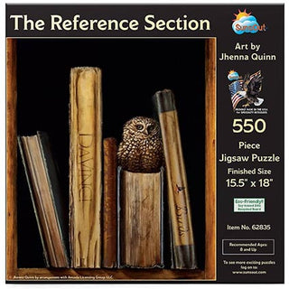 Sunsout Puzzle  550pc The Reference Section