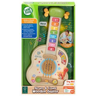 LeapFrog Strum and Count Wooden Guitar