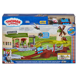 Fisher Price Thomas and Friends Tidmouth Sheds Pus Along Trackset