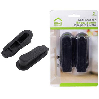 Door Stoppers Black 2pc