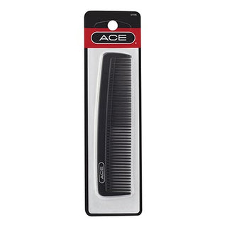 Goody Ace 5in Pocket Comb Hard Rubber Fine Coarse D6