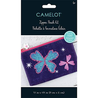 Butterfly Diamond Painting Zip Pouch Kit