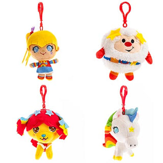 Rainbow Brite Value Plush Backpack Clip Asst CDU12