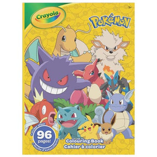 Crayola Colouring 96pg Pokemon