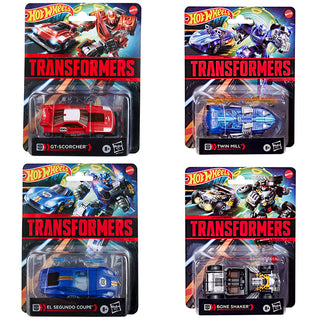 Transformers Gen Collab Hot Wheels Asst