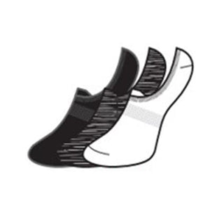 Secret Se0091 Ultra Low Tab No Show 3pk Wht and Blk Size 9 to 11 D3